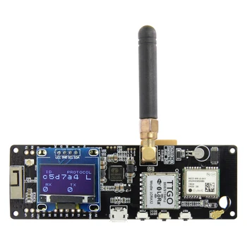 LILYGO TTGO T-Beam V1.1 ESP32 433/868/915/923 МГц WiFi Bluetooth Модуль ESP32 GPS NEO-6M SMA 18650 Держатель батареи с OLED