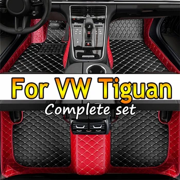 Автомобильные Коврики Для Volkswagen VW Tiguan 5N 2017 2018 2019 Пользовательские Автоматические накладки для Ног, Автомобильные ковровые покрытия, аксессуары для интерьера
