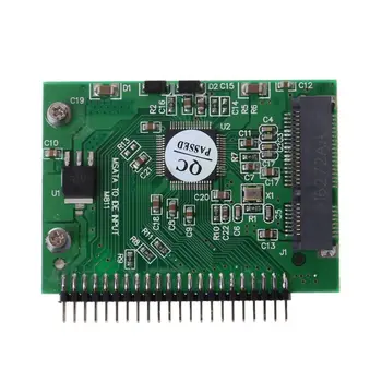 E9LB MSATA Disk to IDE/PATA 44Pin Адаптер для материнской платы для настольных компьютеров и 2,5 