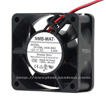 Новый оригинальный для NMB 2410ML-04W-B60 B69 12 В 0.4A 6 см 6025 блок питания шасси материнская плата бесшумный вентилятор охлаждения