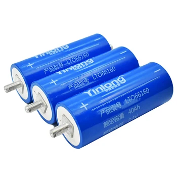 100% Оригинальная литий-титановая батарея Yinlong 66160 реальной емкости 2,3 V 40Ah LTO Cell для автомобильной аудиосистемы Солнечной энергии