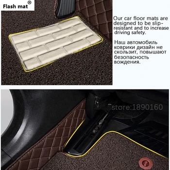 Флэш-коврик Пользовательские автомобильные коврики для DS DS3 DS4 DS4S DS5 DS6 автомобильные аксессуары для укладки автомобилей Пользовательские коврики для ног автомобильные ковровые покрытия