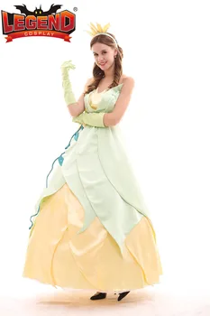 Платье принцессы Костюм Взрослой женской принцессы бальное платье на Хэллоуин, Карнавал, вечеринку по случаю Дня рождения, Косплей костюм
