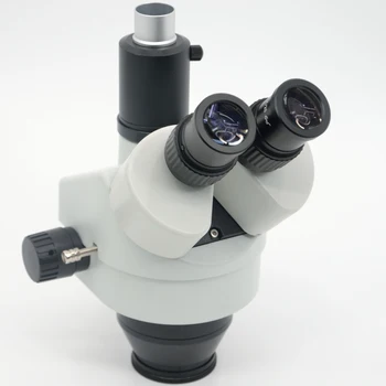 Микроскоп FYSCOPE Simul с фокусным расстоянием 3,5X-45X Тринокулярный зум, стереомикроскопическая головка с большим C-креплением
