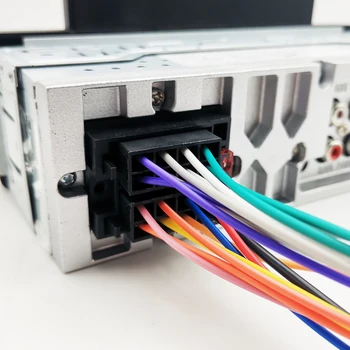 16-контактный разъем ISO, жгут проводов, адаптер Plug Play, удлинительный кабель для автомобильного аудиосистемы, автомагнитолы