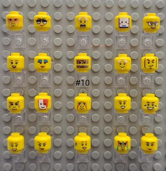 Kury Toys DIY MOC для желтого 3626 10 # печатных деталей Односторонние Строительные блоки для кирпичных игрушек