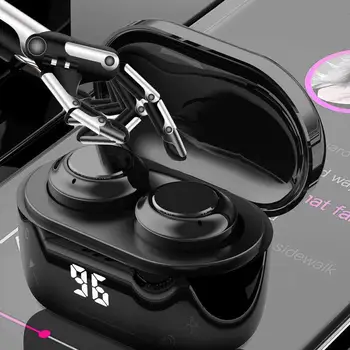 Беспроводные Наушники A6S Спортивные Наушники Bluetooth 5,0 TWS Гарнитуры С Шумоподавляющим Микрофоном Для iPhone Huawei Samsung Xiaomi Redmi