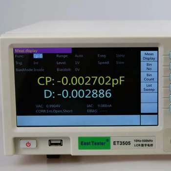 Цифровой мост серии LCR ET35, высокоточный оригинальный анализатор параметров, измерительные приборы