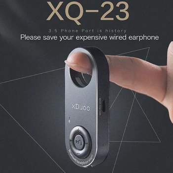 xDuoo XQ-23 Bluetooth Усилитель для наушников Высокопроизводительный Портативный WM8955 DAC Усилитель мощности Замена Кабеля Для телефона