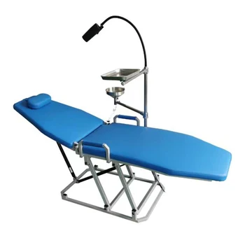 Портативное стоматологическое кресло со светодиодной подсветкой, поднос для клыковидора, мобильное устройство для стоматологического оборудования