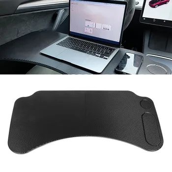 Складной автомобильный лоток для ноутбука, многоцелевой рабочий обеденный стол, замена для Tesla Model 3 Y