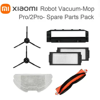 Оригинальный НОВЫЙ XIAOMI MIJIA Robot Mop Pro 2Pro, Запасные части, Аксессуары Для пылесоса, Боковая щетка для швабры, комплекты, чехол для основной щетки