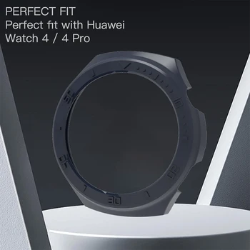 Чехол для часов Huawei Watch 4/4 Pro Smart Watch PC Жесткий Защитный Чехол-бампер для Huawei Watch4/4Pro Аксессуары