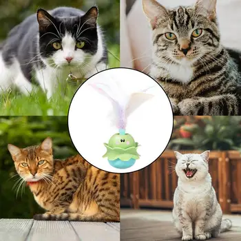 Не падающие игрушки-качели для кошек, интерактивный балансир для Котенка, игрушка для погони за котом с кошачьей мятой, забавные товары для домашних животных для дропшиппинга