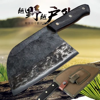 KKWOLF мясницкий кованый тесак нож шеф-повара профессиональный сашими сантоку японский нож шеф-повара har case sunnecko кухонная сталь