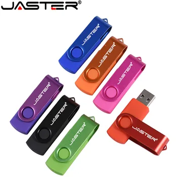 JASTER 2,0 USB Флэш-накопитель 4 ГБ Memory Stick 8 ГБ Флешка 16 ГБ U-диск 32 ГБ Флеш-накопители 64 ГБ Бесплатный ЛОГОТИП Подарки Для Свадебной Фотографии