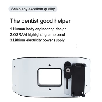 Портативная Светодиодная Заполняющая лампа для Фотосъемки полости рта Мощностью 5 Вт, Регулируемый Источник света, Оборудование для Внутриротовой ортодонтической Макросъемки