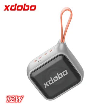 XDOBO 12 Вт Bluetooth Портативный Сабвуфер IPX7 TWS Беспроводной Динамик 3300 мАч BT TF Play Boombox Mini Bass Для Смартфона ПК