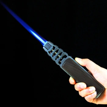 2021 Новый JOBON Torch Turbo Ветрозащитная РучкаПистолет-Распылитель Струйная Бутановая Зажигалка Металлическая Газовая Кухня Для Барбекю На Открытом Воздухе Зажигалка Для Сигар