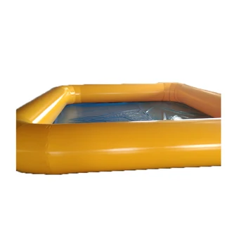Надувной бассейн из ПВХ-сетки Открытый надувной бассейн для развлечений детей