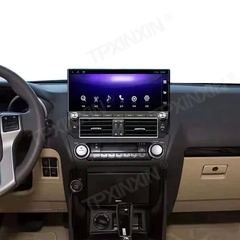 Для Toyota Prado 2010 2011 2012 - 2017 Автомагнитола Android 10 с экраном Tesla Player GPS Навигация Головное устройство Carplay