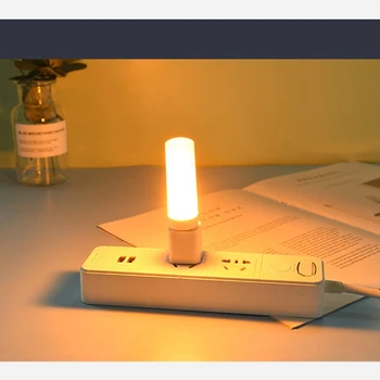 USB Атмосферный светильник Светодиодный Светильник с мигающим пламенем и свечами, Книжная лампа для блока питания, освещение для кемпинга, светильник с эффектом прикуривателя
