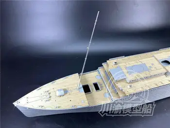CY CY20011 1/200 Деревянная палуба, Маскирующая мачту из листового металла для Trumpeter 03719 Titanic