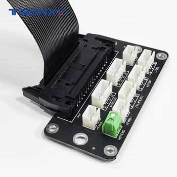 Соединительная пластина Детали 3D Принтера Плата адаптера 85 см 30Pin Комплект кабелей Для подключения к X5SA серии XY2 Pro Используется для бесшумной материнской платы Tronxy
