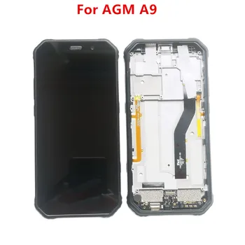 Новый Оригинальный Для AGM A9 ЖК-дисплей С Рамкой + Сенсорный экран Дигитайзер В Сборе Замена Инструментов Для Ремонта Стекла + Плата USB