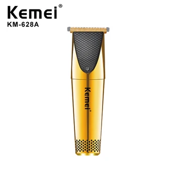 Kemei KM-628A USB Аккумуляторная Беспроводная профессиональная Электробритва для Стрижки волос