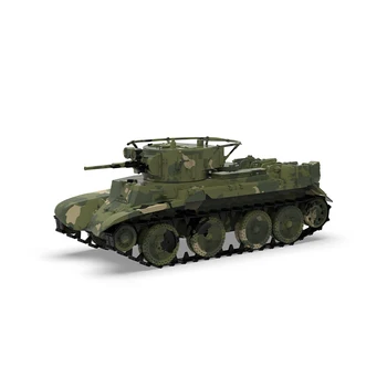 SSMODEL 72594 V1.5/87594 V1.7 1/72 Комплект моделей из смолы с 3D принтом, советский легкий танк BT-7