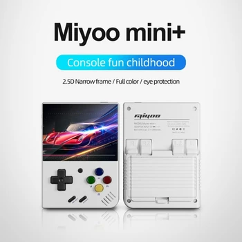 Портативная игровая консоль Miyoo Mini Plus + Игровой Эмулятор устройства USB Интерфейсы WiFi Подключение для детского подарка