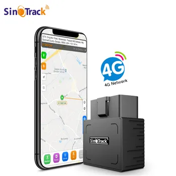 4G GPS трекер Mini ST-902L Встроенный аккумулятор OBD II 16PIN интерфейсное устройство для автомобиля с программным обеспечением онлайн-отслеживания