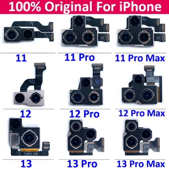 100% Оригинальная Протестированная Замена Гибкого Кабеля Модуля Большой задней камеры Заднего Вида Для iPhone X XR XS Max 7 Plus 11 12 13 Pro Max 12 mini