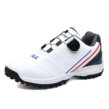 Новая водонепроницаемая обувь для гольфа, мужские Удобные кроссовки для гольфа, уличный Размер 39-45, обувь для ходьбы, противоскользящие спортивные кроссовки
