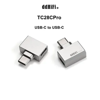 DDHiFi TC28CPro USB-C-USB-C OTG и адаптер питания для телефонов Android, iPad, ПК, позволяющий наслаждаться музыкой во время зарядки