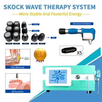 2023 Новое сенсорное управление для обезболивания Портативное Оборудование для ударно-волновой физиотерапии Машина для Ударно-волновой терапии