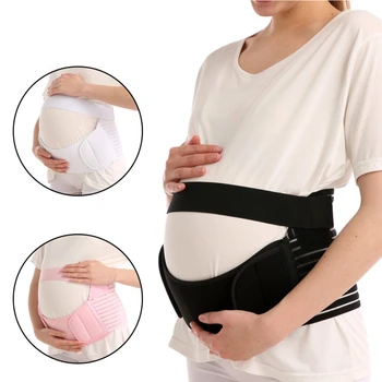 Беременные женщины во время беременности пояс для живота поддержка декомпрессии талии пояс для дородовой защиты послеродовой пояс для живота черный