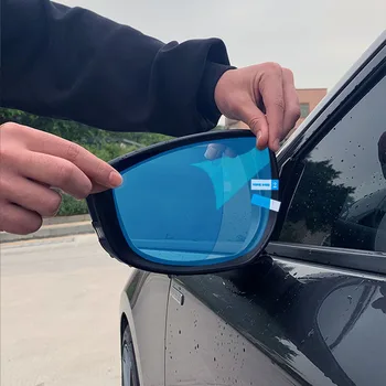 Автомобильное Зеркало заднего вида Против Запотевания, пленка От Дождя, Водонепроницаемая Защитная пленка Для Hyundai Sonata DN8 2022 2021 2020