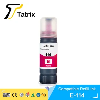 Tatrix 114 Совместимые цветные Чернила для заправки бутылок на водной основе T114 114 печатные чернила для принтера Epson Ecotank ET-8500/ET-8550