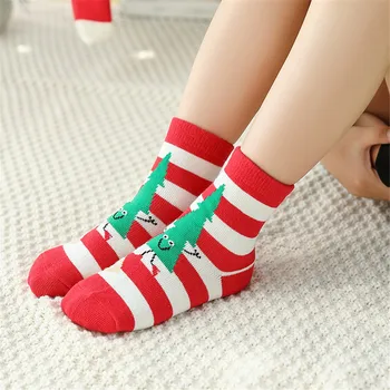 Носки для новорожденных, Рождественский напольный носок для детей, Милый хлопковый мягкий носок для маленьких девочек и мальчиков, зимний теплый носок, чешуйки