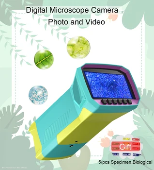 Новая цифровая Микроскопическая камера С 800-кратным Увеличением, 3,0-дюймовый IPS-экран, Фотосъемка, Видеозапись, Поддержка разрешения 10 Мп