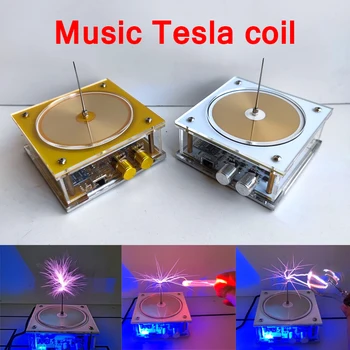 Bluetooth Музыкальный Модуль катушки Тесла Генератор высокочастотного напряжения Импульсный тест Научные Эксперименты Электроника Наборы для поделок Игрушки