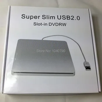 Бесплатная доставка Коробка для компакт-дисков 12,7 мм, набор ультратонких приводов для ноутбуков, коробка для внешних приводов для Apple