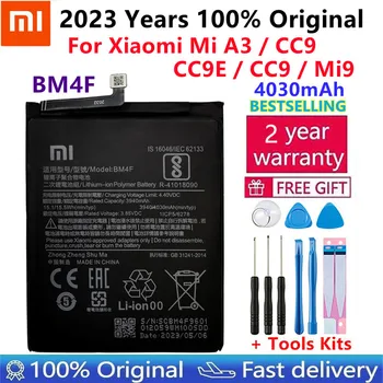 BM4F100% Оригинальный Аккумулятор телефона Xiao Mi Для Xiaomi Mi A3 CC9 CC9E Сменные Аккумуляторы Xiomi Bateria CC9 Mi9 Lite