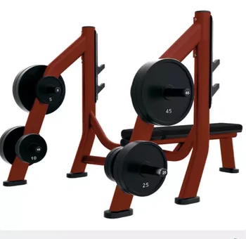Коммерческое оборудование для фитнеса, скамейка для хранения веса для бодибилдинга