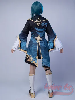 Игровой костюм для косплея Genshin Impact Xingqiu C00459