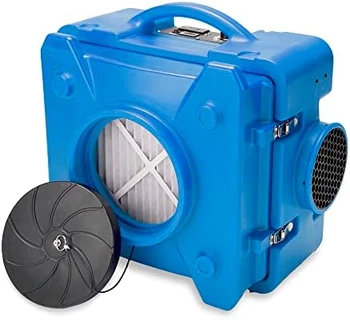 Очиститель Воздуха BD-AS-550-BL Negative Machine HEPA Scrubber Оборудование Для Восстановления Повреждений От воды Очиститель Воздуха, Синий