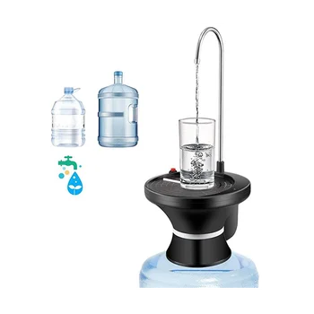 Насос-Дозатор питьевой Воды, Автоматический Электрический Насос-Дозатор питьевой Воды, USB Перезаряжаемый с 2 Переключателями Управления