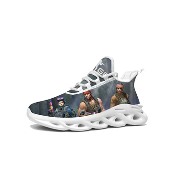 Кроссовки с мультяшной игрой Counter Strike Global Offensive, Мужские и женские Спортивные кроссовки, Высококачественная обувь на шнуровке на заказ